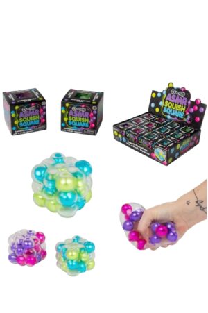 Taba World Squishy Κύβος (Τυχαίο Χρώμα) 1τμχ