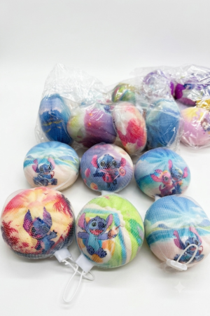 Squishy World Mystery Bao Bun Stitch Dumplings Αφρώδες Πολύχρωμο Squishy (Τυχαίο Σχέδιο) 1τμχ , 8 εκ