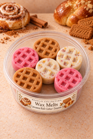 Autumn Mix Wax Melts 70gr (Cinnamon Roll - Lotus - Τσουρέκι)