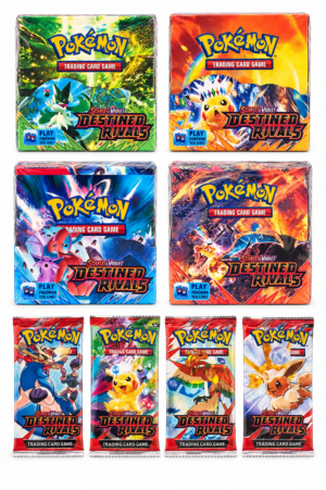 Κάρτες Pokemon Destined Rivals 4 τμχ( Σακουλάκια) - Τυχαία Επιλογή