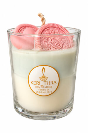 Oreo Pink | Φυτικό Κερί Σόγιας 350ml | Sweet Cinammon